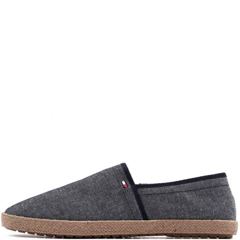 Tommy Hilfiger Chambray Espadrille Espadrile FM0FM05391DW5