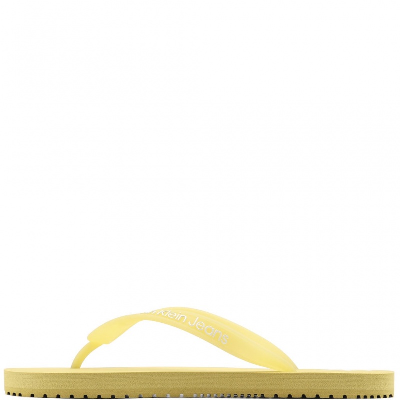 Calvin Klein Beach Sandal Transparent TPU Șlapi damă YW0YW01829CHJ