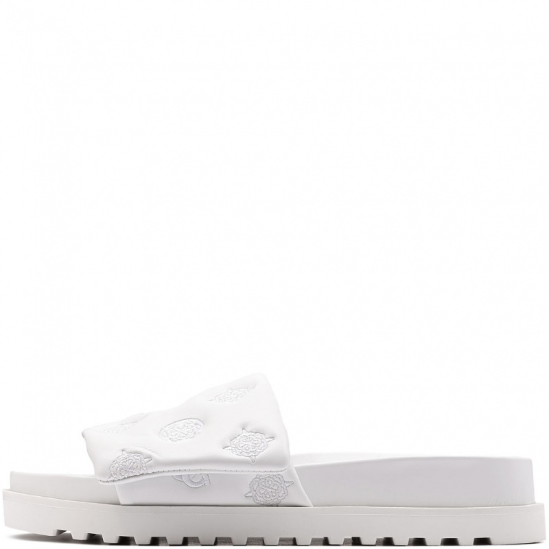 Guess Fabio2 Șlapi damă FLJFA2ELE19-WHITE