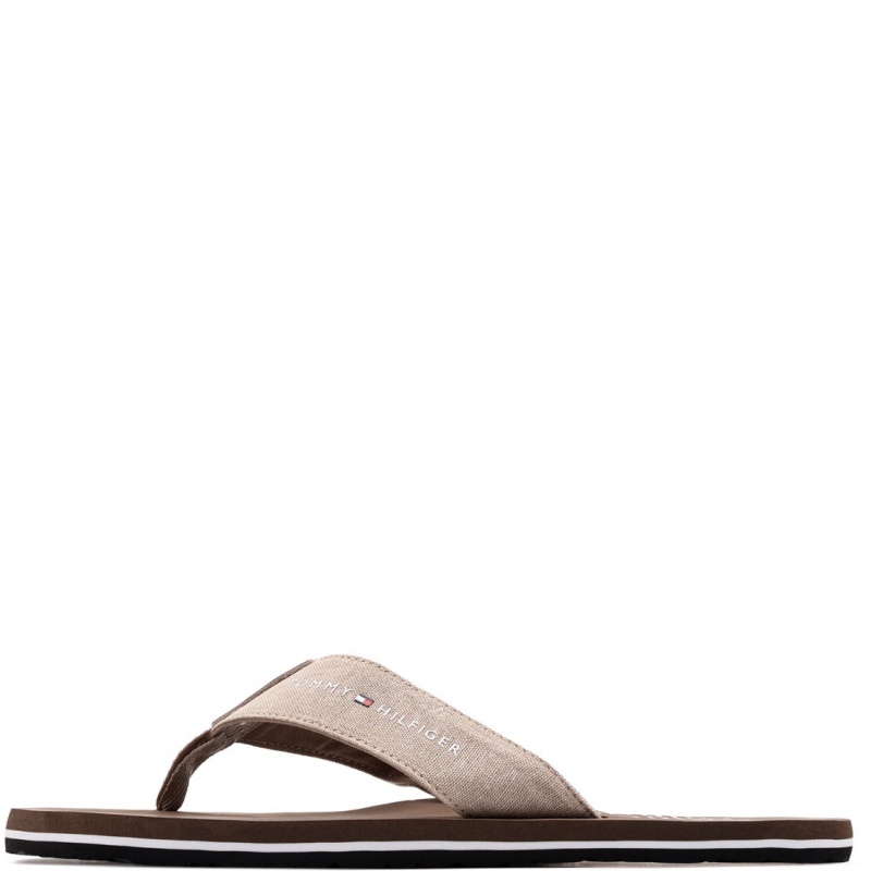 Tommy Hilfiger Chambray Beach Sandal Șlapi bărbați FM0FM05570AEG
