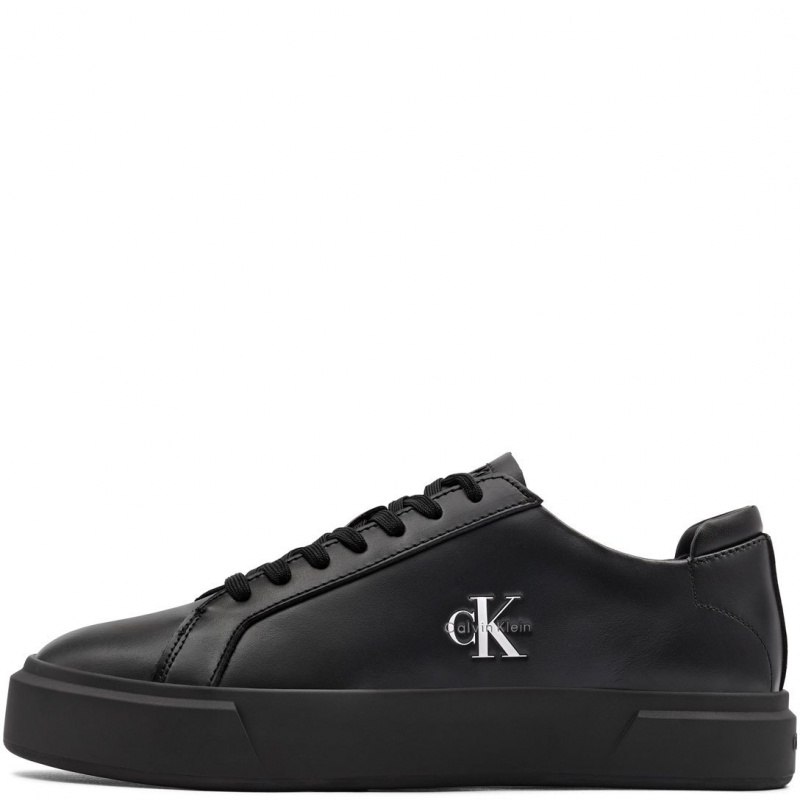 Calvin Klein Basket Cupsole LaceUp Leather ML Teniși bărbați YM0YM014600GJ