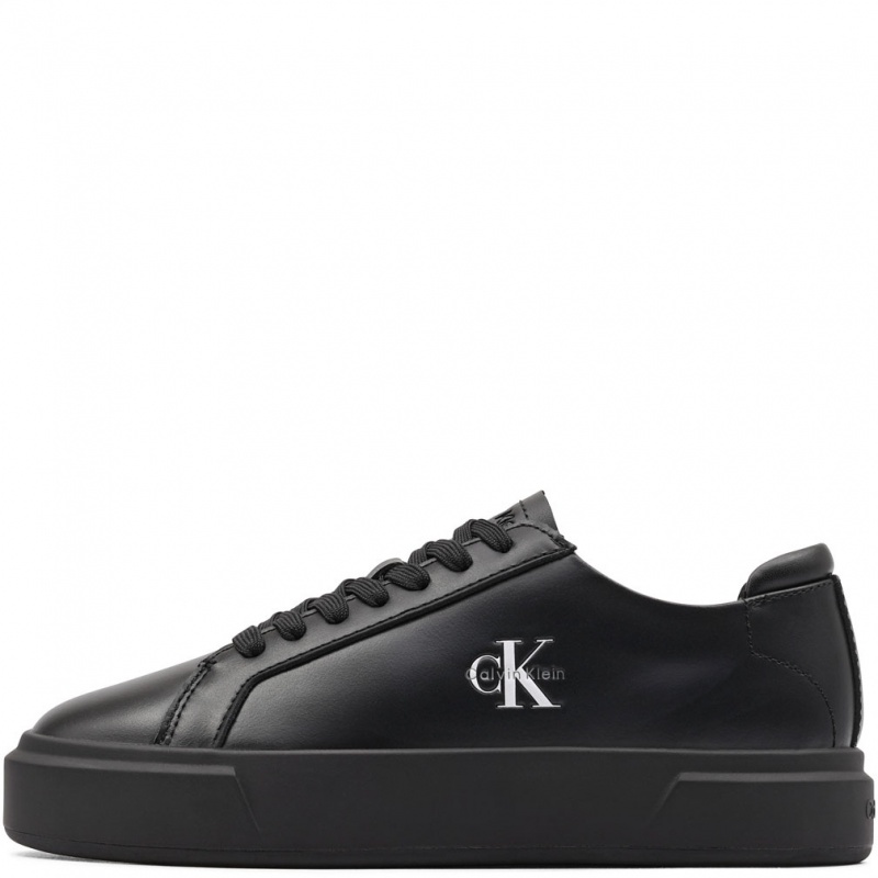 Calvin Klein Basket Cupsole LaceUp Leather ML Teniși damă YW0YW019450GJ