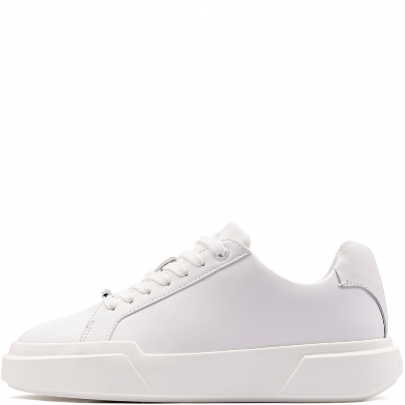 Calvin Klein Chunky Cupsole LaceUp BT Leather Teniși damă HW0HW031480K4