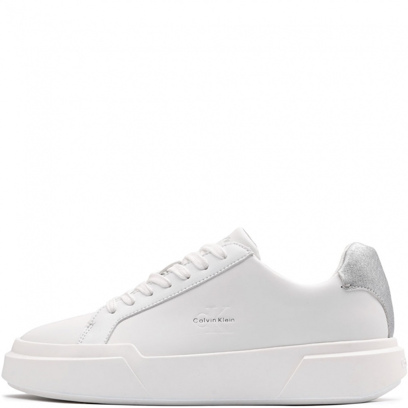 Calvin Klein Chunky Cupsole Met Leather Teniși damă HW0HW0298805Y