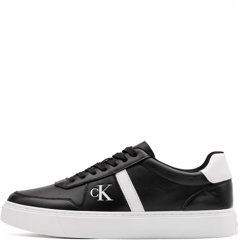 Calvin Klein Classic Cups Lace Leather Emb Tongue Teniși bărbați HM0HM02237BEH