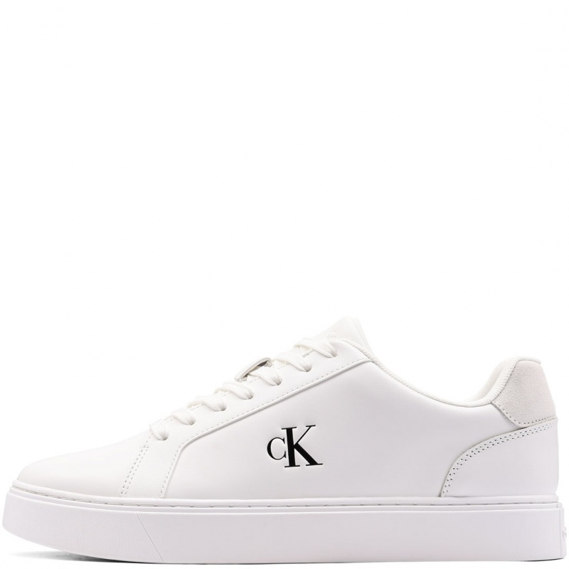 Calvin Klein Classic Cupsole LaceUp Leather Teniși bărbați YM0YM014350K4