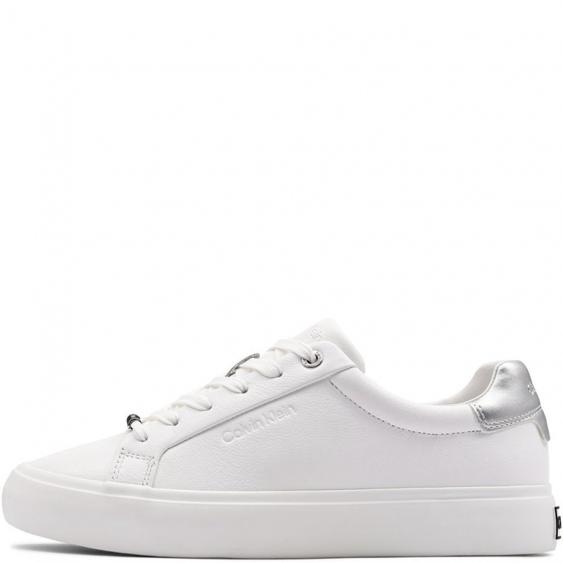Calvin Klein Lace Up Sneaker W-Silver BT CK Teniși damă HW0HW026780LC