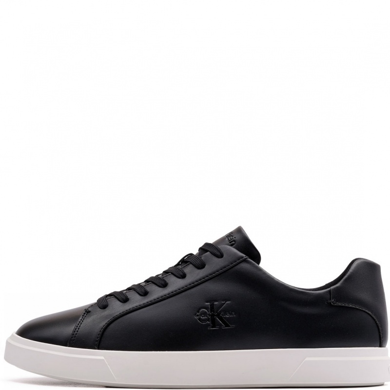 Calvin Klein Low Prof Cupsole Leather Teniși bărbați HM0HM02123BEH