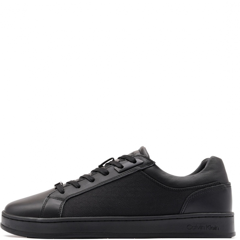 Calvin Klein Low Top Lace Up Eyelet Jaq Mono Teniși bărbați HM0HM018150GK