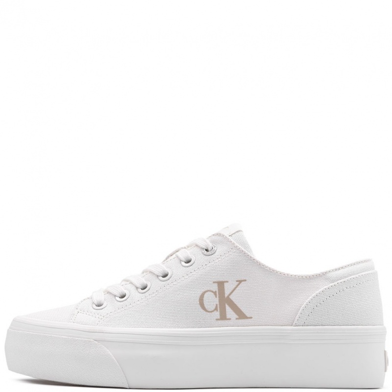 Calvin Klein Vulc Flatform Low CV MG Teniși damă YW0YW0176301W