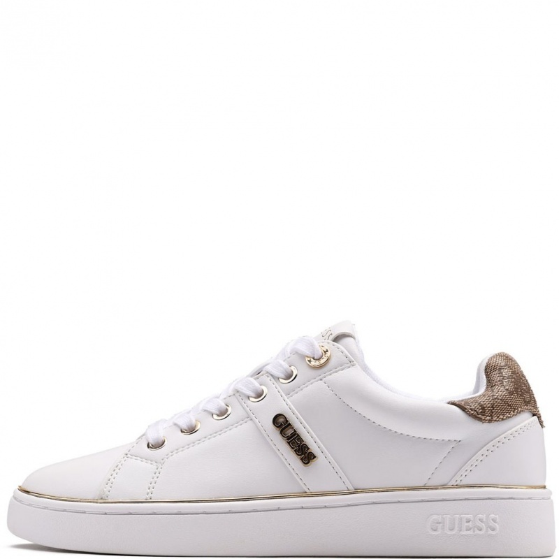 Guess Britz Teniși damă FLFBTZELE12-WHITE
