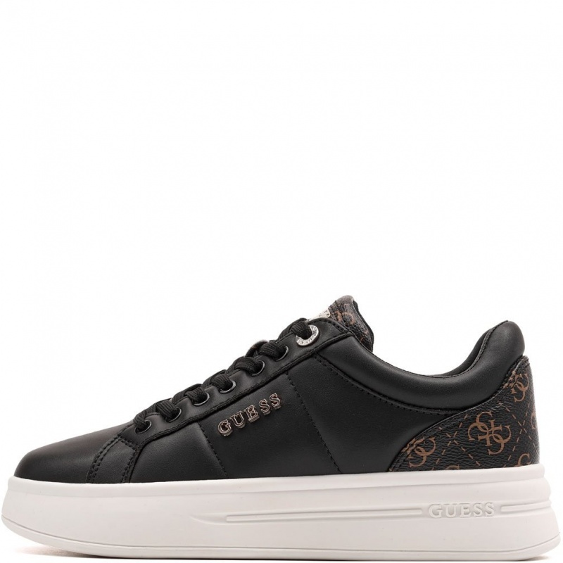 Guess Welli Teniși damă FLFWLLPEL12-BLKBR