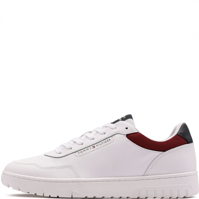 Tommy Hilfiger Th Basket Core Leather Teniși bărbați FM0FM056290GZ