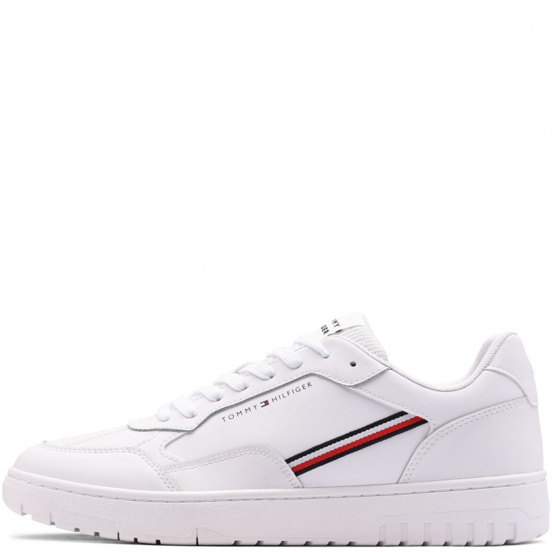 Tommy Hilfiger Th Basket Core Stripes Teniși bărbați FM0FM05631YBS