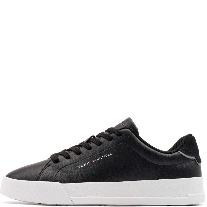 Tommy Hilfiger TH Court Leather Detail ESS Teniși bărbați FM0FM05367BDS