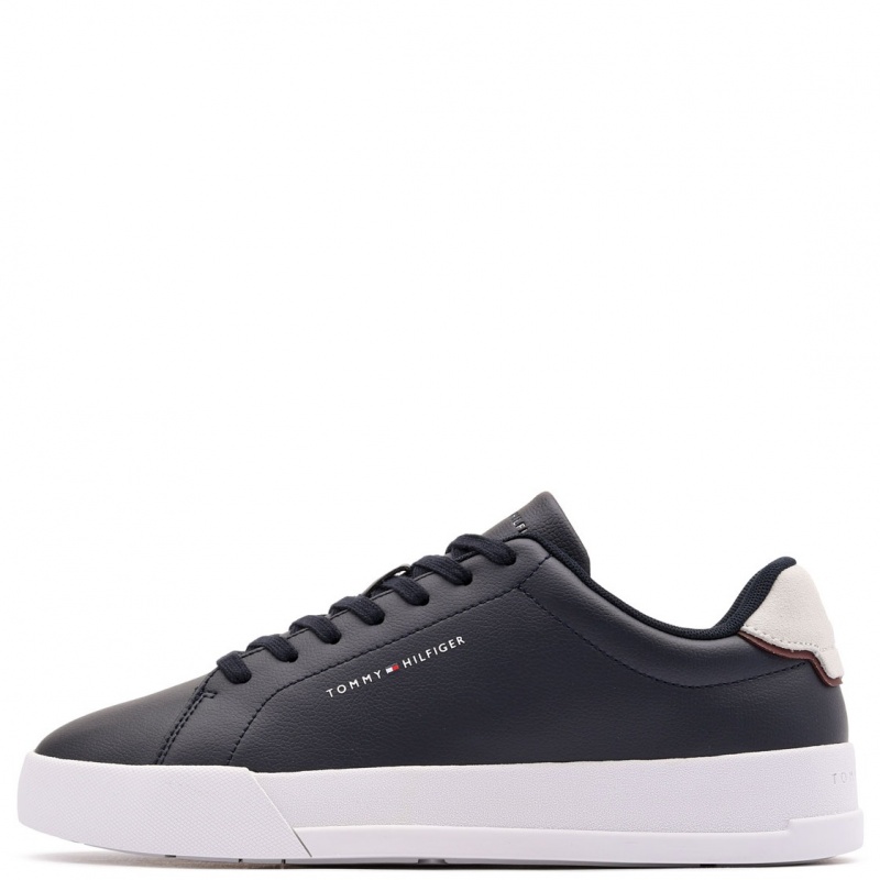 Tommy Hilfiger TH Court Leather Detail ESS Teniși bărbați FM0FM05367DW5