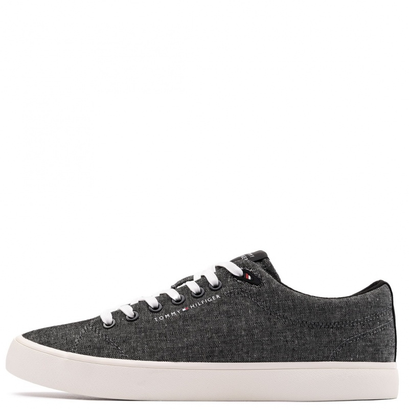 Tommy Hilfiger TH Hi Vulc Low Core Chambray Teniși bărbați FM0FM05389BDS