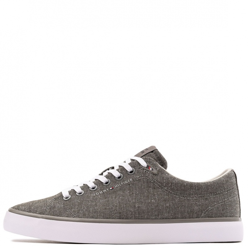 Tommy Hilfiger TH Hi Vulc Low Core Chambray Teniși bărbați FM0FM05389PQ8