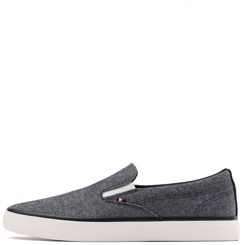 Tommy Hilfiger TH Hi Vulc Low Slip On Ch Teniși bărbați FM0FM05390DW5