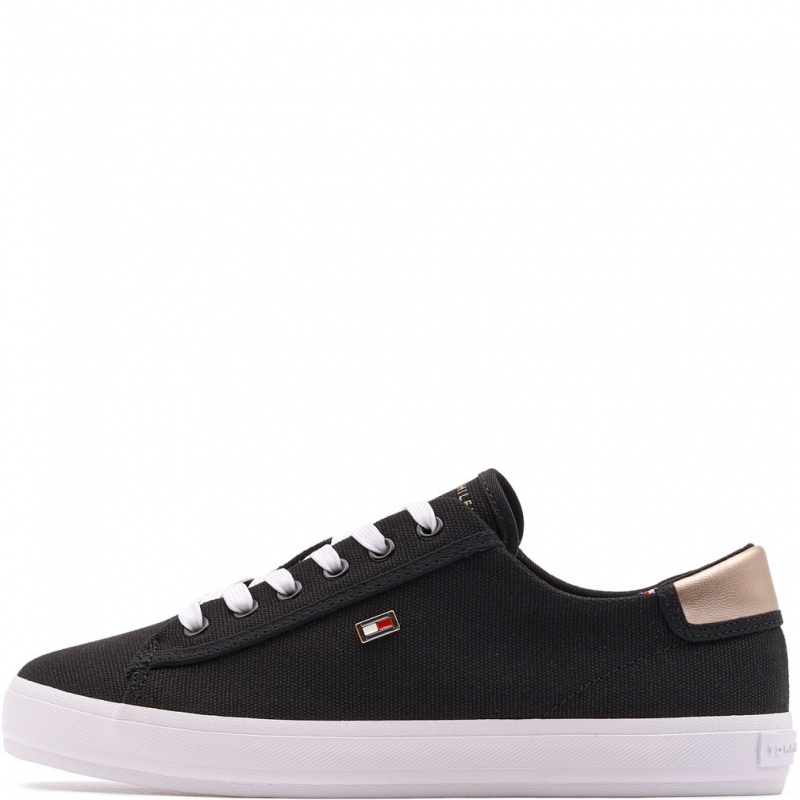 Tommy Hilfiger Vulc Canvas Lace Up Sneaker Teniși damă FW0FW08647BDS