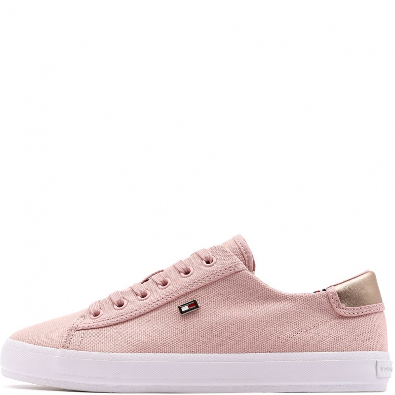 Tommy Hilfiger Vulc Canvas Lace Up Sneaker Teniși damă FW0FW08647TQN