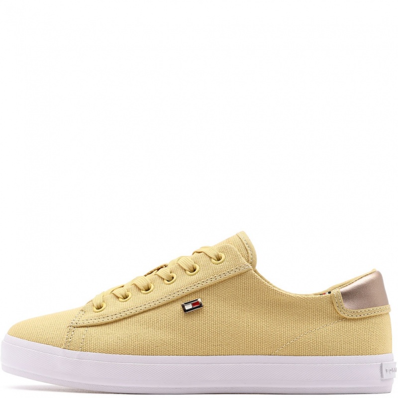 Tommy Hilfiger Vulc Canvas Lace Up Sneaker Teniși damă FW0FW08647ZQM