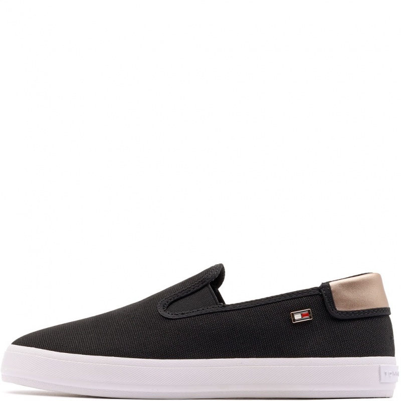 Tommy Hilfiger Vulc Canvas Slip-On Sneaker Teniși damă FW0FW08645BDS
