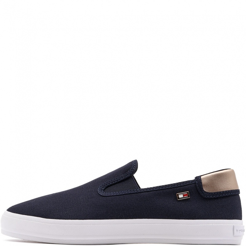 Tommy Hilfiger Vulc Canvas Slip-On Sneaker Teniși damă FW0FW08645DW6