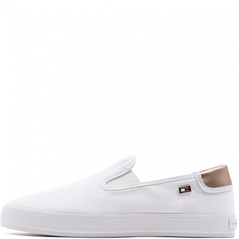 Tommy Hilfiger Vulc Canvas Slip-On Sneaker Teniși damă FW0FW08645YBS