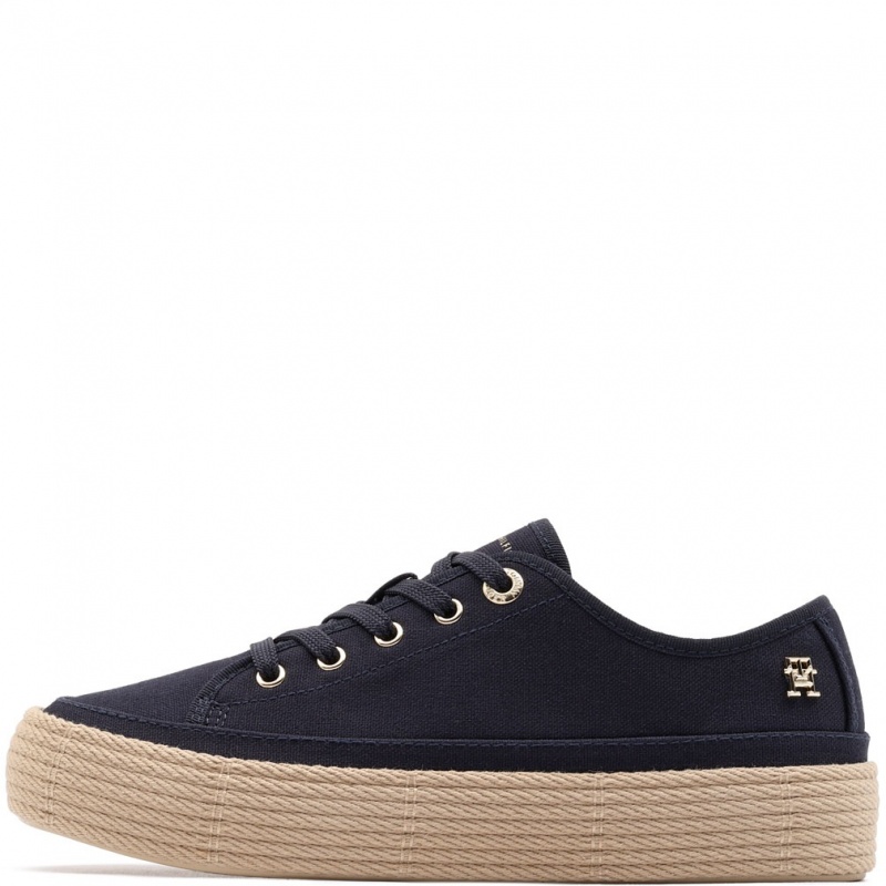 Tommy Hilfiger Vulc Espadrille Sneaker Teniși damă FW0FW08404DW6