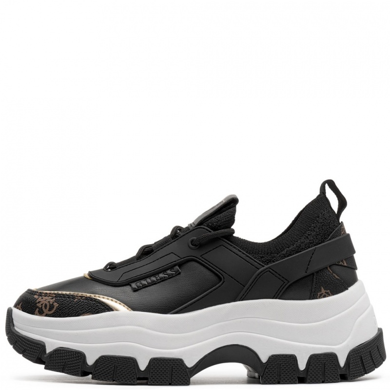 Guess Braydin Pantofi sport damă FL8BYDSMF12-BLKBR