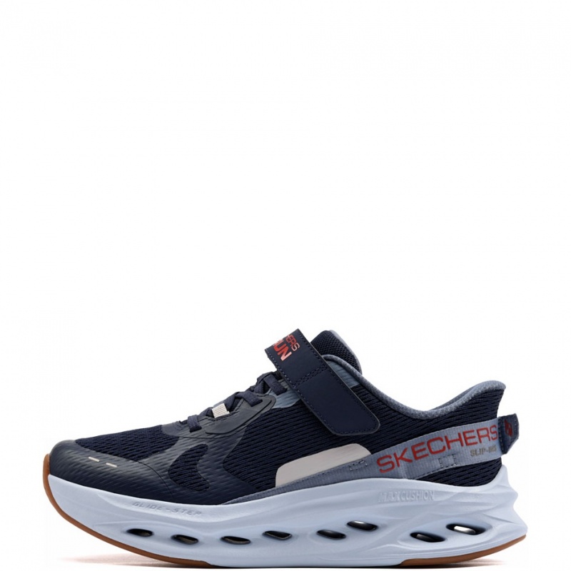 Skechers Max Cushioning Glide-Step Adidași copii 404206L-NVY