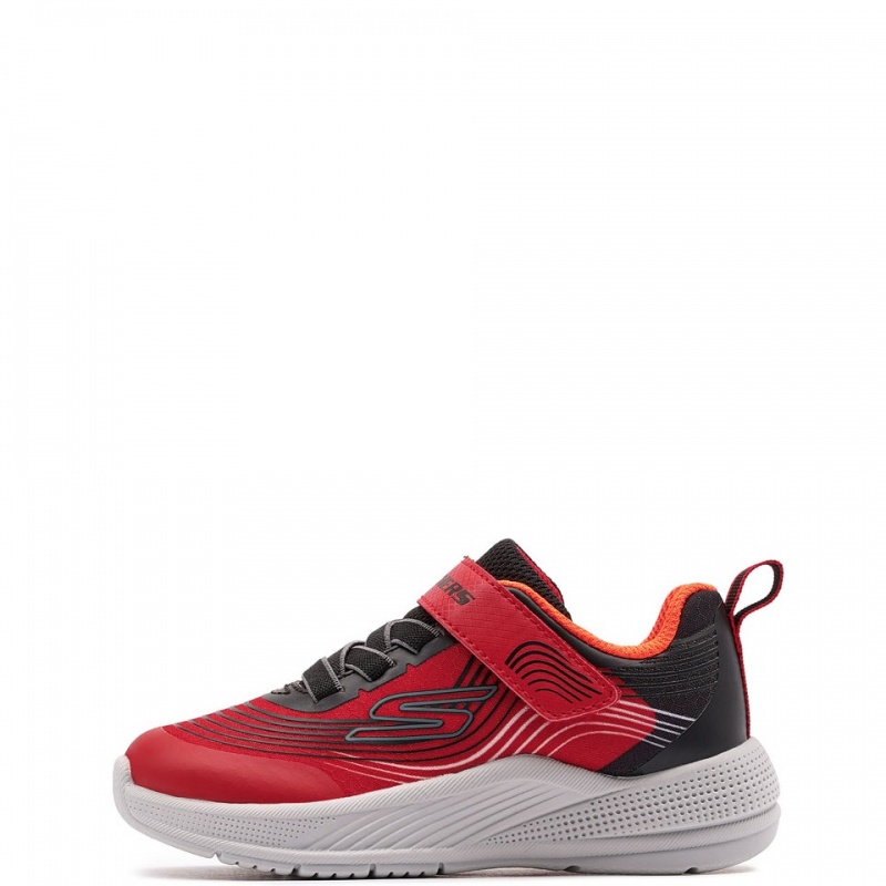 Skechers Microspec Advance Adidași copii 403926N-RDBK