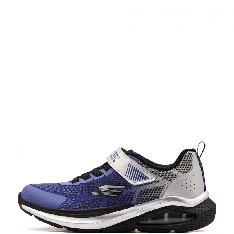 Skechers Microspec Max Velocity Adidași copii 404110L-BLSL
