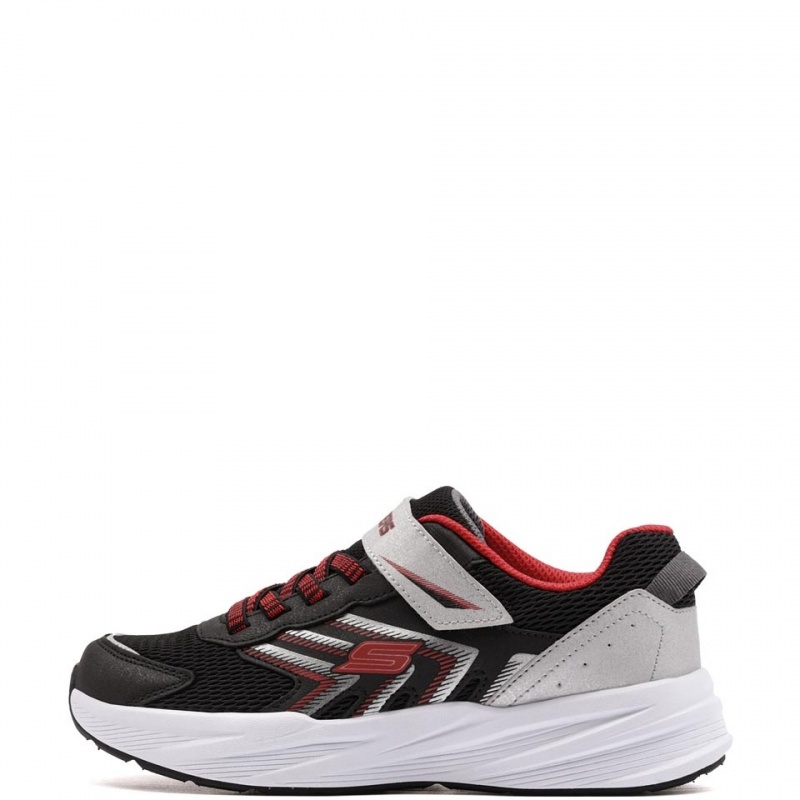 Skechers Microspec Tread Adidași copii 404115L-BKSR