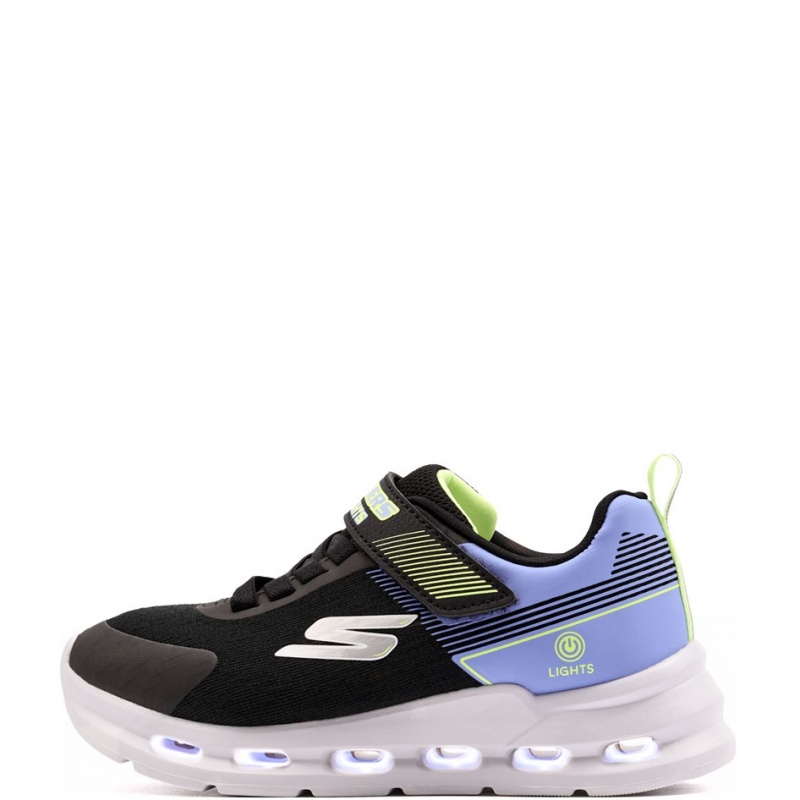 Skechers S Lights-Glide-Step Lights Adidași copii 303730LC-BLK