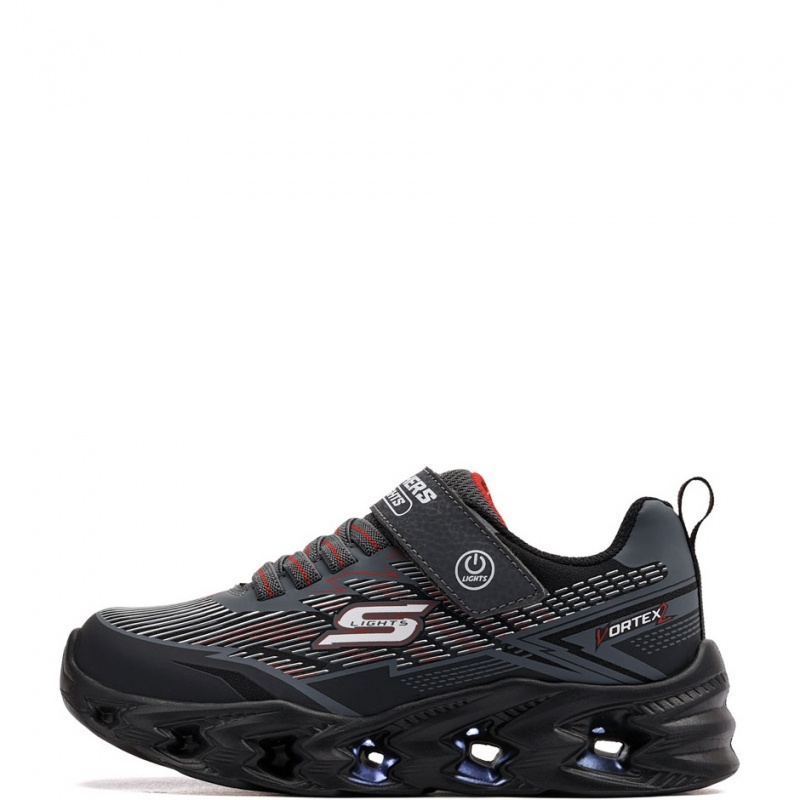 Skechers S Lights-Vortex 2.0-Veltrox Adidași copii 400605L-BKCC