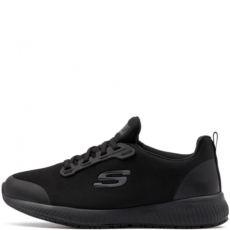 Skechers Squad Slip Resistant Adidași damă 77222EC-BLK