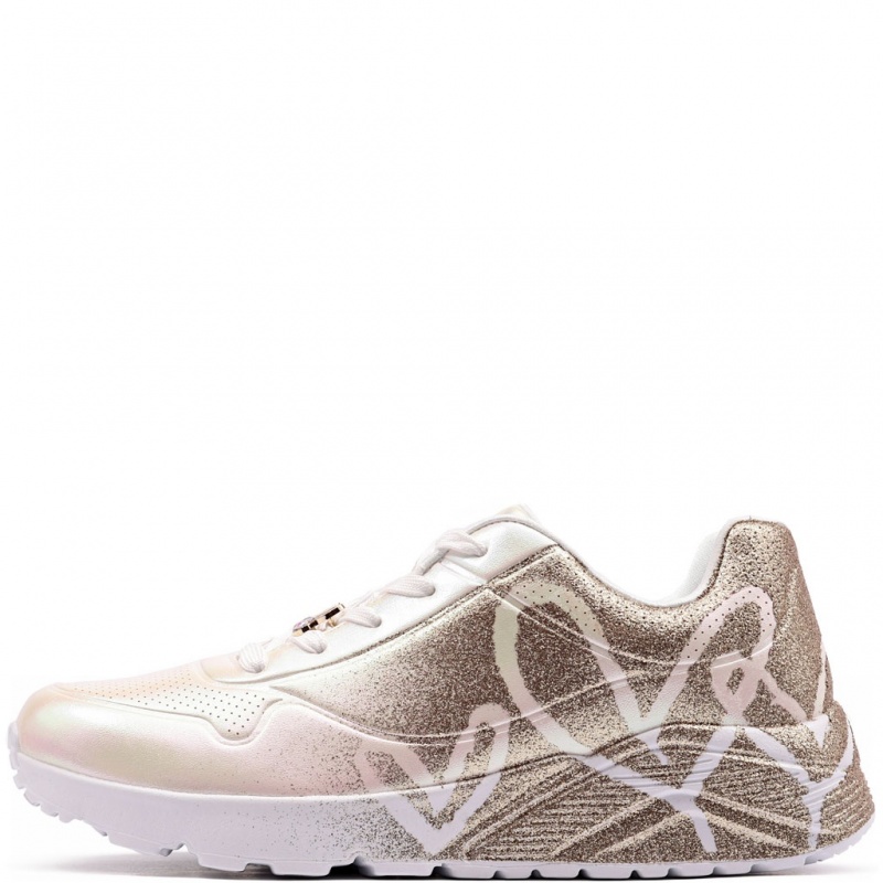 Skechers Uno Lite-Heartdust Forever Adidași 310814L-WGD