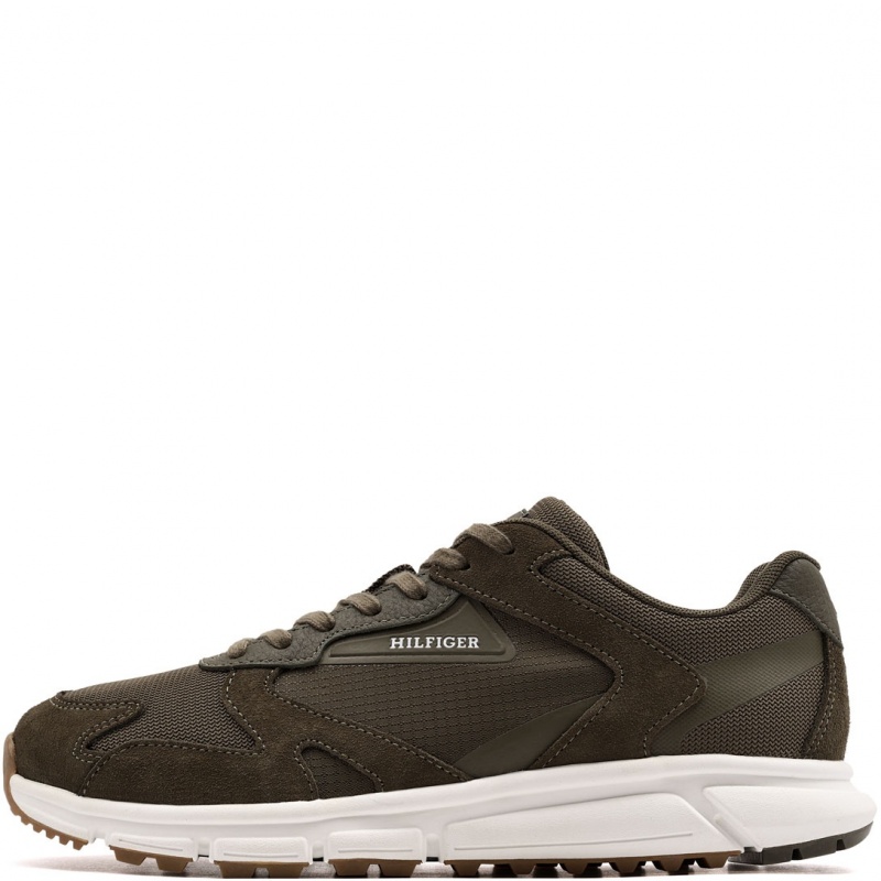 Tommy Hilfiger Outdoor Runner Mix Adidași bărbați FM0FM05574RBN