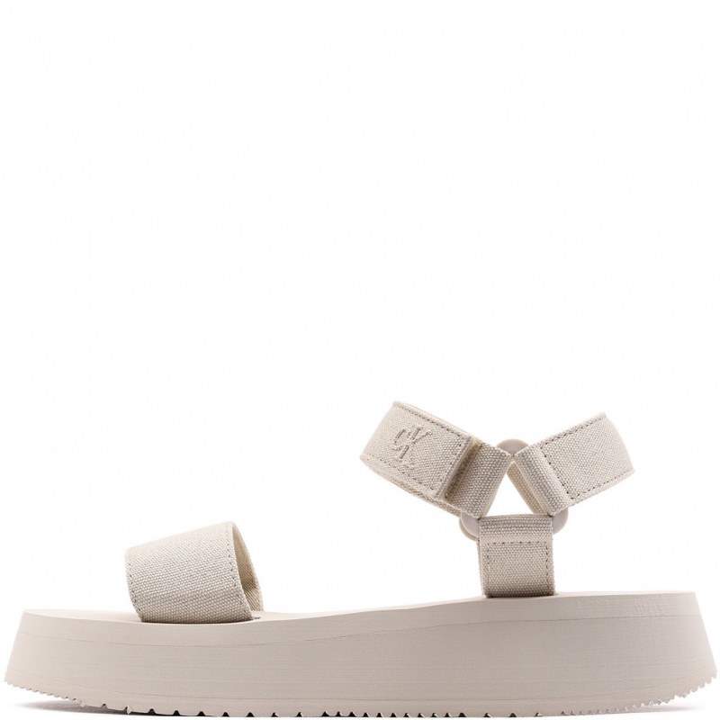 Calvin Klein Sandal Velcro Webbing MG Sandale damă YW0YW01693AEO