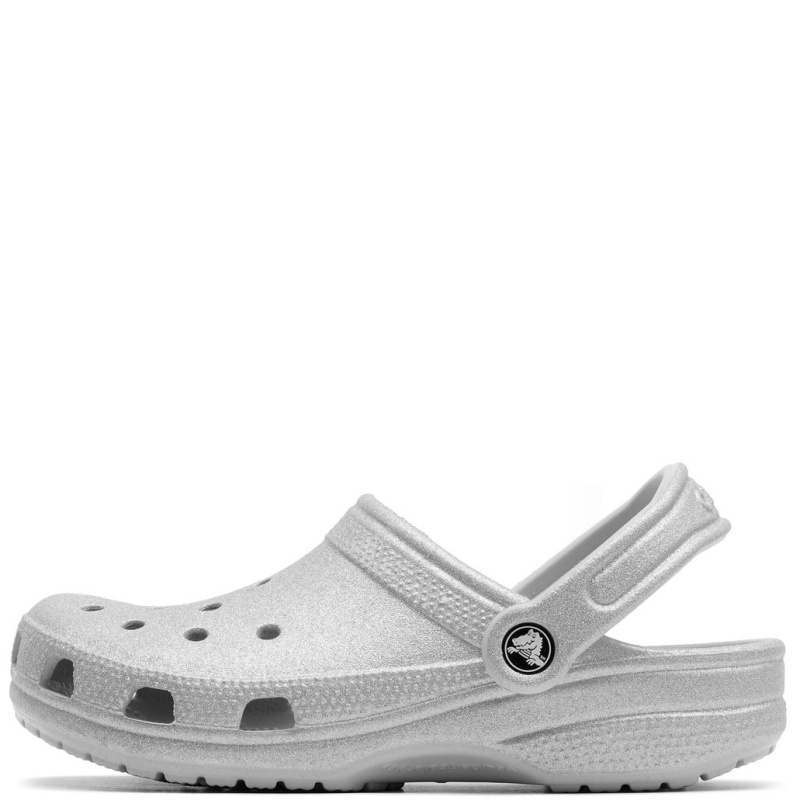 Crocs Classic Glitter Clog Sandale 206993-0IC