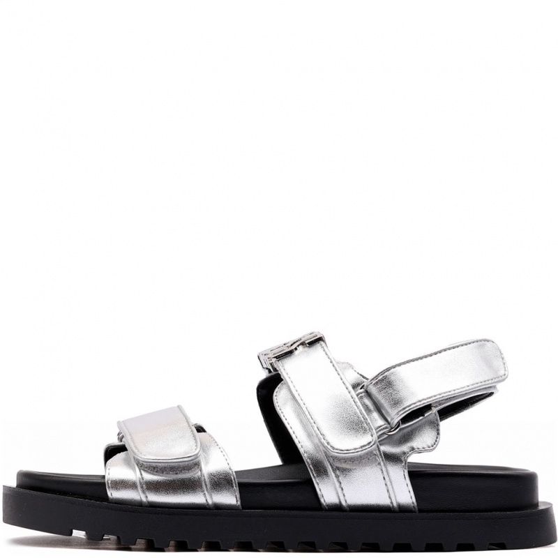 Guess Fabelis Sandale damă FLJFBLLEL03-SILVE