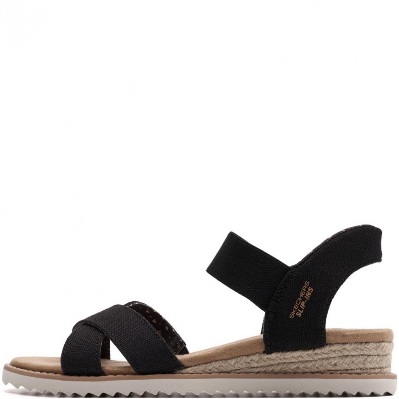 Skechers Desert Kiss-Golden Lily Sandale damă 114418-BLK