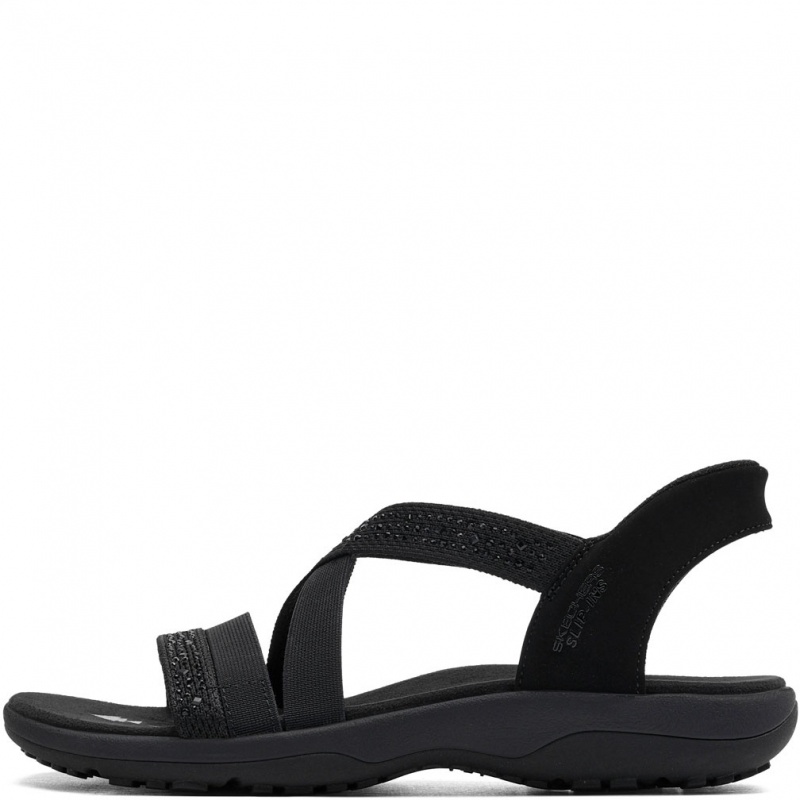 Skechers Reggae Slim-Summer Sparkle Sandale damă 163574-BBK