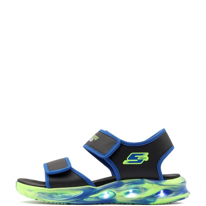 Skechers S Lights-Sola Glow Sandal-Fusion Brights Sandale copii 407032L-BKBL