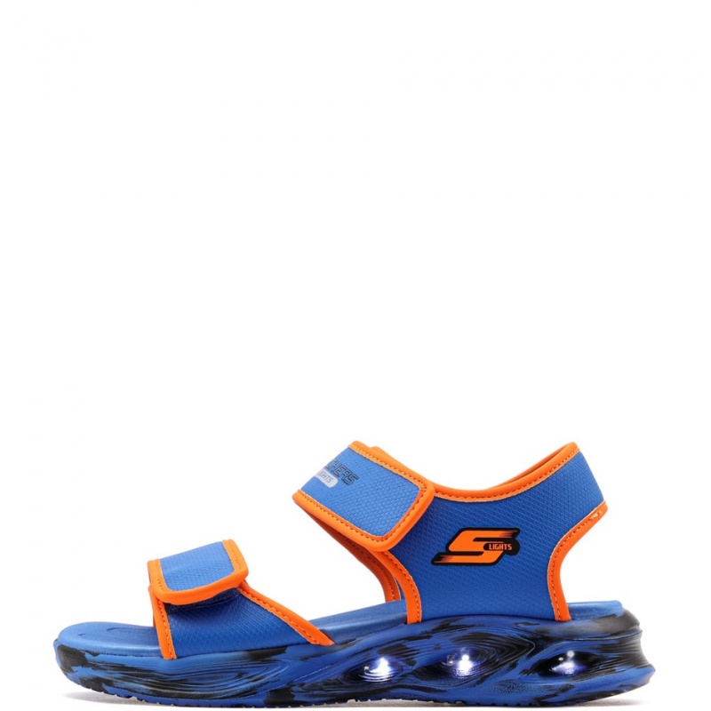 Skechers S Lights-Sola Glow Sandal-Fusion Brights Sandale copii 407032L-BLOR