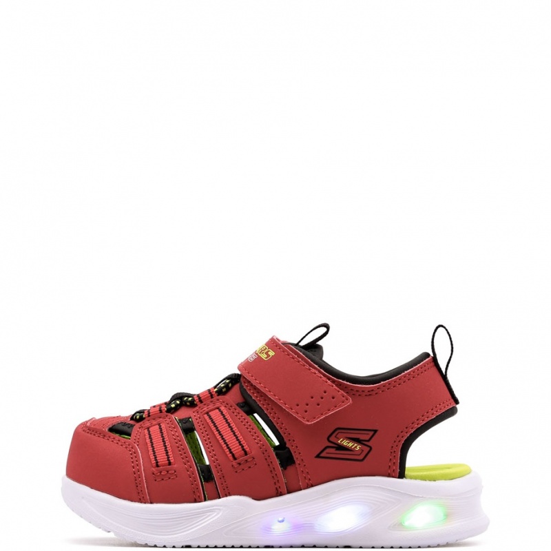 Skechers S Lights-Sola Glow Sandal-Hyper-Coast Sandale copii 407033N-RDBK