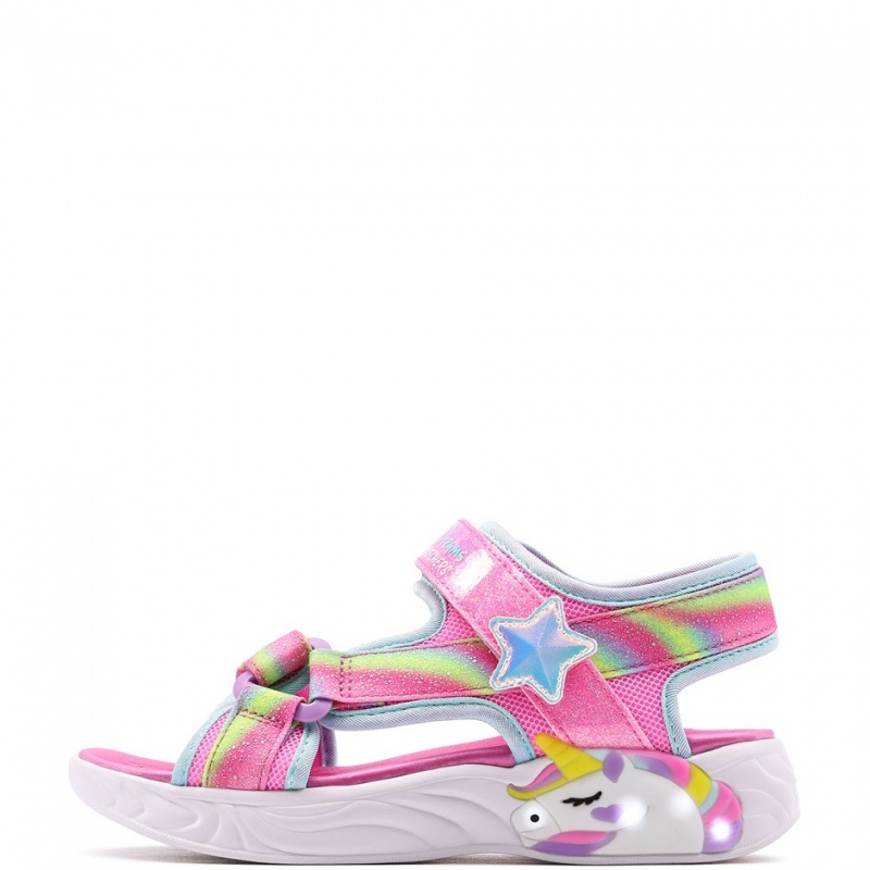 Skechers S Lights-Unicorn Dreams Sandal-Dreamy Unicorns Sandale copii 303107L-PKMT