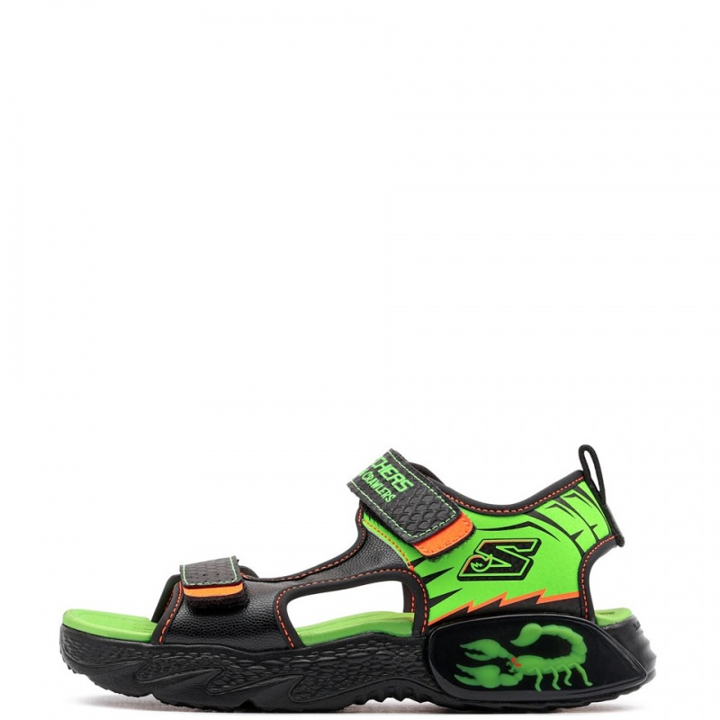 Skechers Uno Lite 2.0-Bugtacular Sandale copii 402121L-BKLM